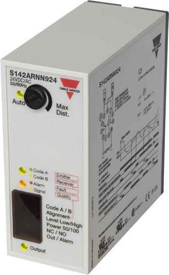 Immagine prodotto Carlo Gavazzi Amplificatore per sensori ottici 2 x NPN 20ms 27,6V 100mA IP20 S142A (Misuratore)