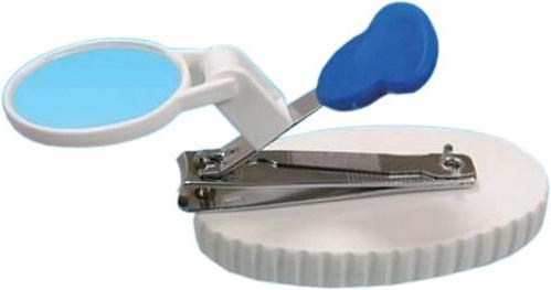 Actual product image Sundo Nail clippers with magnifying glass
