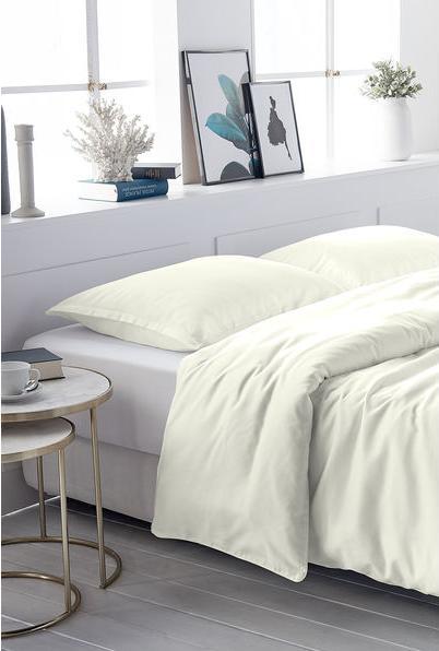 Actual product image Living Home Uni satin (Bedding set, 200 x 210 cm, 65 x 65 cm)