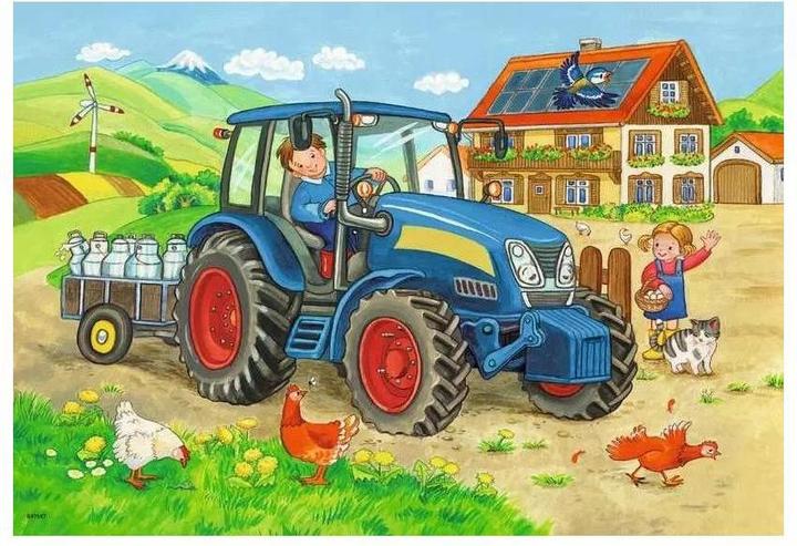 Produktbild Ravensburger Auf der Website und Farm Puzzle (12 Teile)