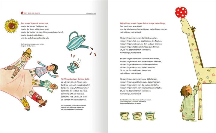 Immagine prodotto Die ganze Welt der Lieder und Reime (Tedesco, Gerlinde Wiencirz, Yayo kawamura, 2024)