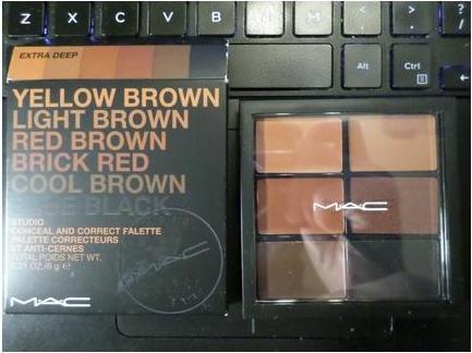Immagine prodotto MAC Cosmetics Pt1 Studio Conceal and Correct Palette Extra Deep 0.21oz