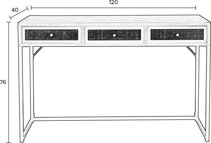 Produktbild Zuiver Table (40 x 120 x 76 cm)
