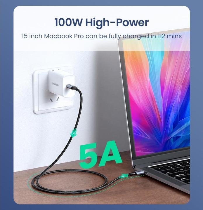 Immagine prodotto Ugreen USB C – USB C (1.50 m, USB 2.0)