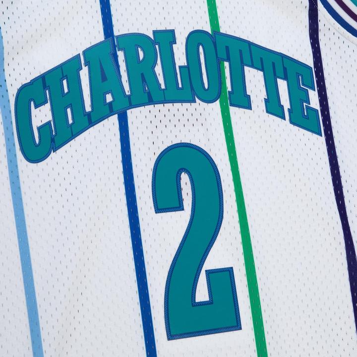 Produktbild Mitchell & Ness nba trikot Charlotte Hornets Larry Johnson (M)