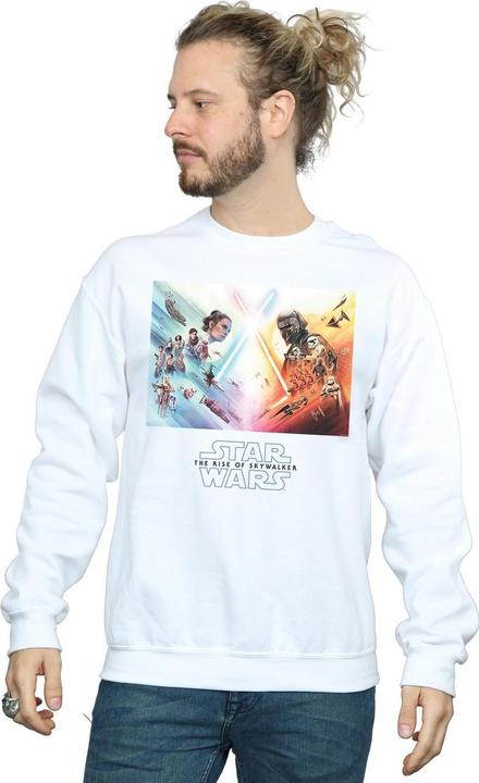 Produktbild Star Wars The Rise Of Skywalker Battle Poster Sweatshirt (L)