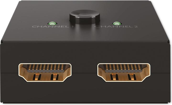 Image du produit Goobay Boîtier de commutation HDMI manuel 2 vers 1 4K @ 30 Hz