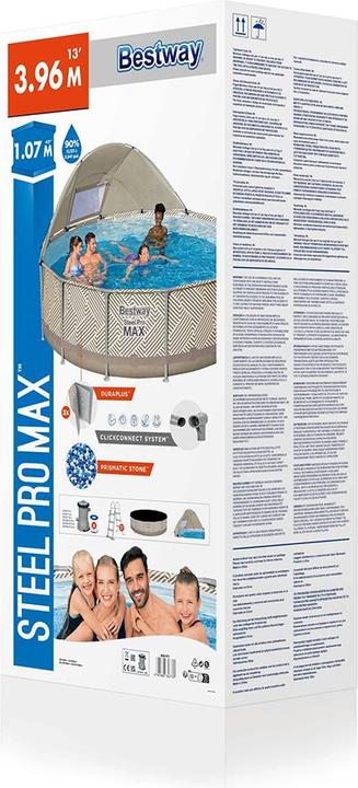 Produktbild Bestway Steel Pro Max Pool Set 396x107cm (Ø 396 x 107 cm)