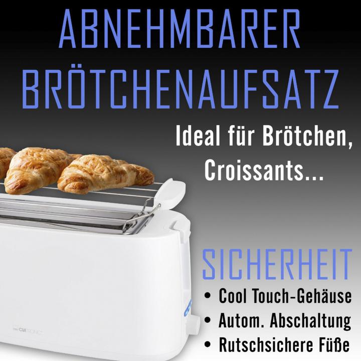 Produktbild Clatronic TA 3802 Langschlitztoaster