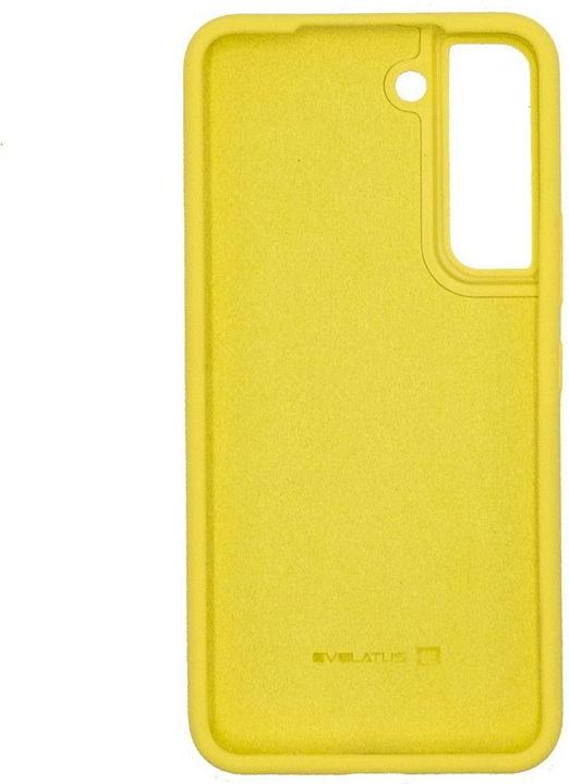 Image du produit Evelatus Étui en silicone liquide jaune pour Samsung S22 (Samsung Galaxy S22)