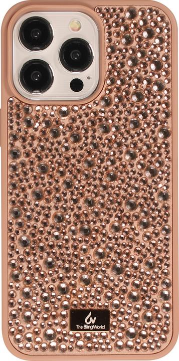 Actual product image PhoneLook Coque diamond strass The Bling World rose (Apple iPhone 15 Pro)