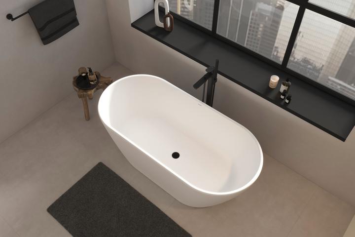 Produktbild Duravit Wave Einhebel-Wannenmischer bodenstehend