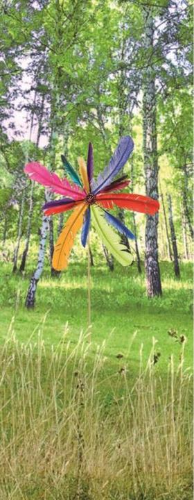 Immagine prodotto Glorex Piume indiane, colorate, 5pcs 28-30cm