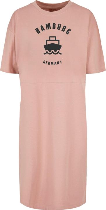 Immagine prodotto Merchcode Donna Hamburg - Vestito organico con spacco oversize - 118843 (4XL)