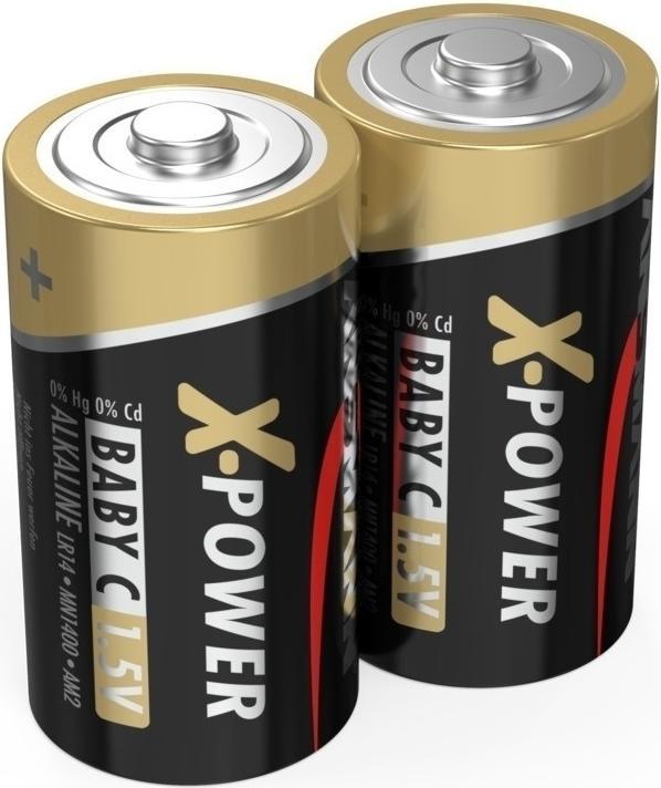 Ansmann X-Power Alkaline Batterie Baby C / LR14 (20 Stk., C)