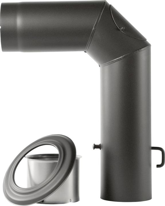 Image du produit Bertrams Set de raccordement de cheminée Ø150mm gris 3 pièces