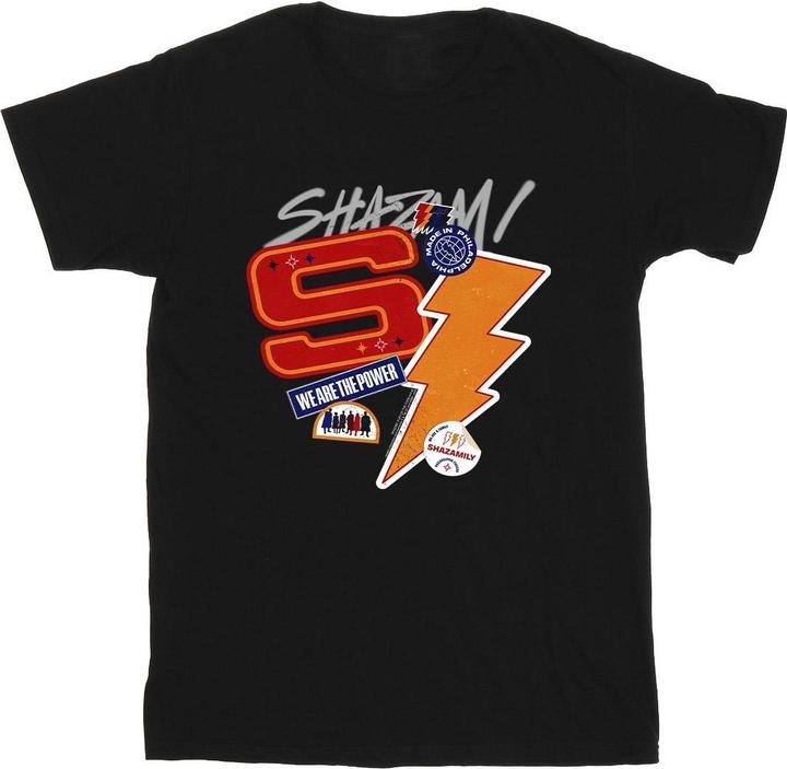 Image du produit - T-shirt SHAZAM FURY OF THE GODS STICKER SPAM - Homme (XXL)