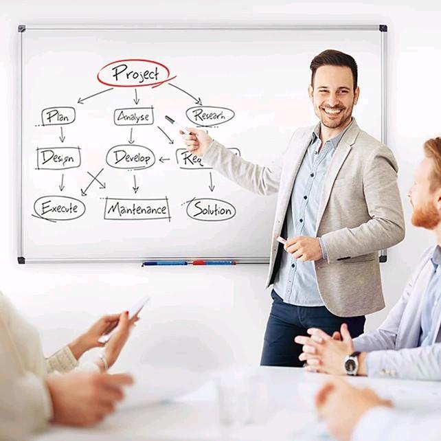 Produktbild Master of Boards Whiteboard PRO (45 x 60 cm)