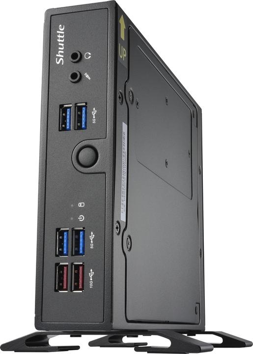 Produktbild Shuttle XPC slim Barebone DS50U, Intel Celeron 7305, 2x LAN (1x 2.5Gbit,1x 1Gbit), 1xCOM,1xHDMI,1xD (Intel Celeron 7305)