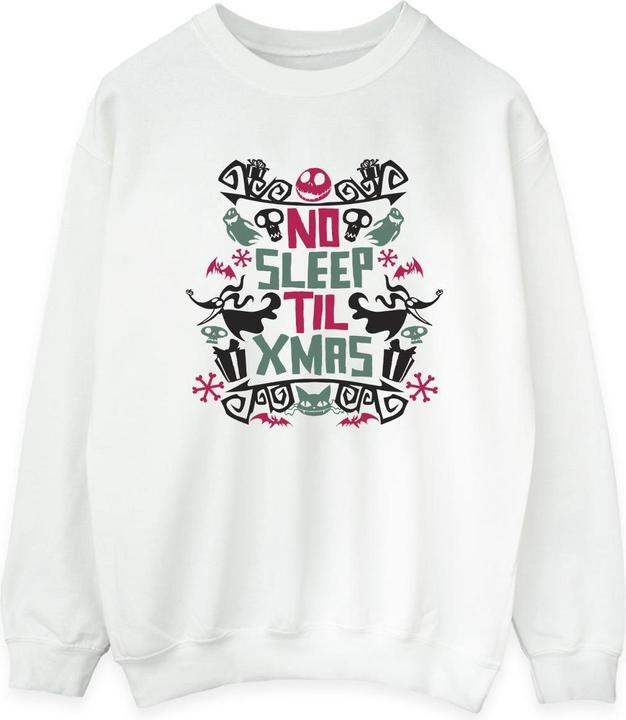 Image du produit Disney - Sweat THE NIGHTMARE BEFORE CHRISTMAS NO SLEEP TIL XMAS - Femme (XXL)