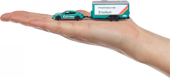 Actual product image Majorette Race Trailer