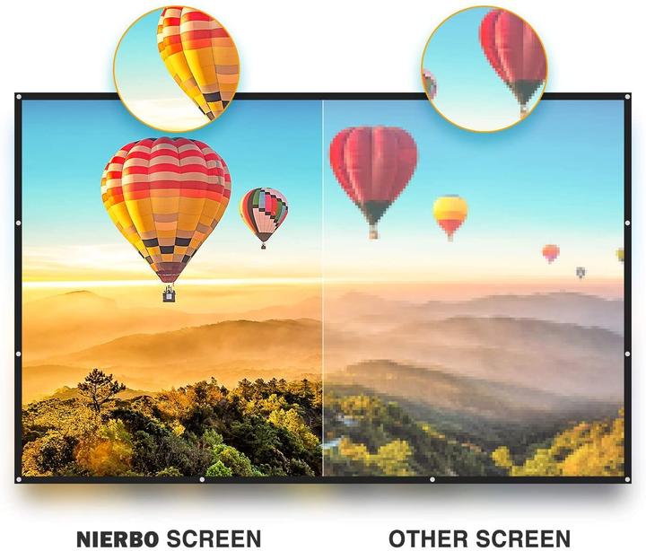 Produktbild Nierbo Beamer Leinwand (150", 16:9)