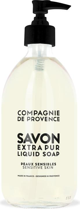Actual product image La Compagnie de Provence COMPAGNIE DE PROVENCE - Liquid Marseille Soap Sensitive Skin 495 ml (Liquid soap, 495 ml)