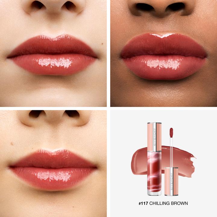 Produktbild Givenchy Le Rose Perfecto Liquid Balm N117 Chilling Brown 6ml (117 Chilling Brown)
