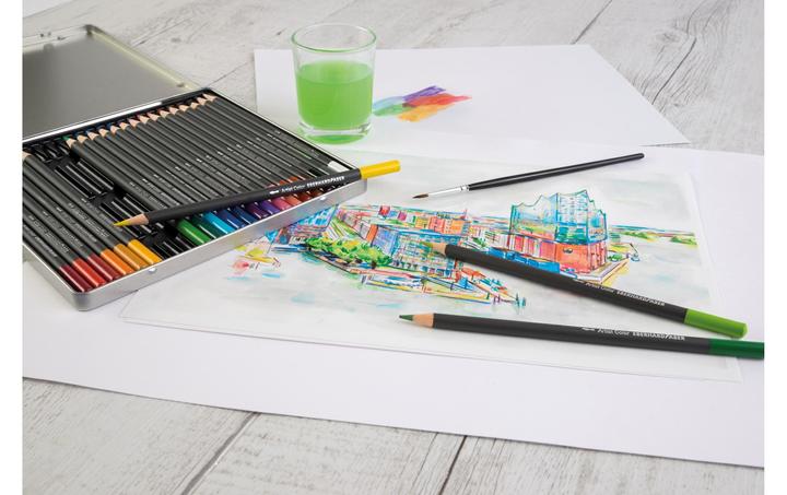 Produktbild EberhardFaber Aquarellfarbstifte Artist Color, 24 Stück, Wasservermalbar (Mehrfarbig, 24 x)