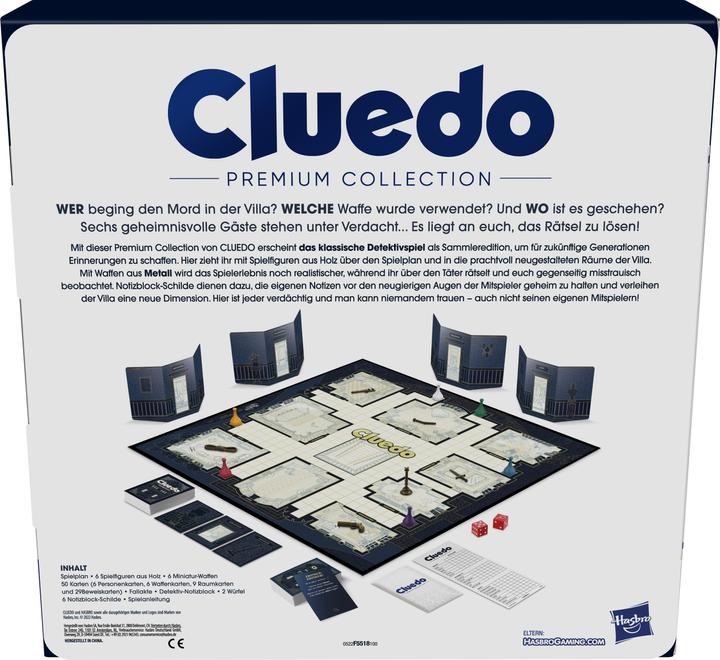 Actual product image Hasbro Gaming Cluedo (German)