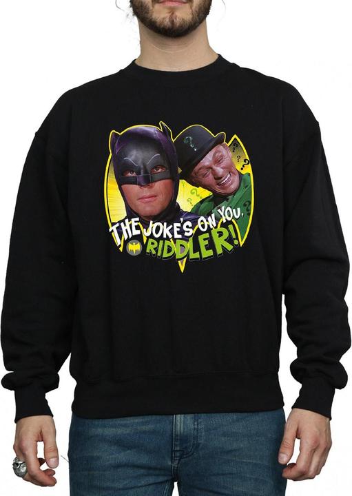 Immagine prodotto Felpa uomo Batman Serie TV The Riddler Joke in cotone (M)