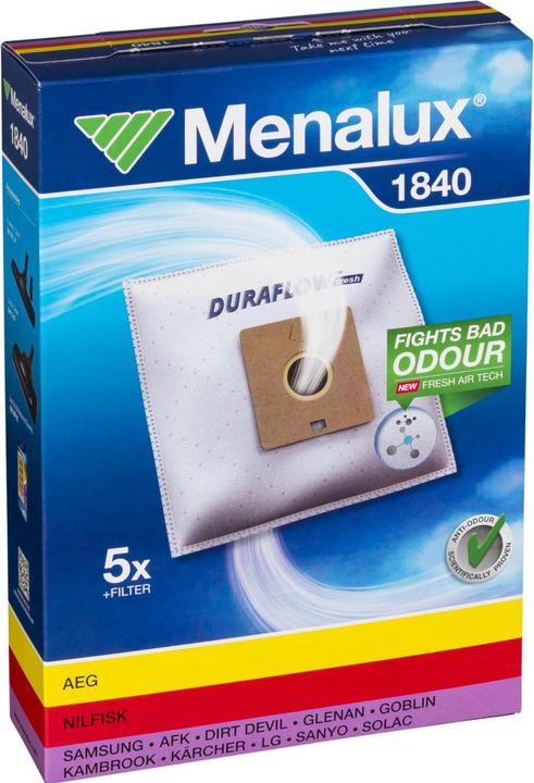 Produktbild Menalux 1840, Duraflow, 5 Staubbeutel (5 x)