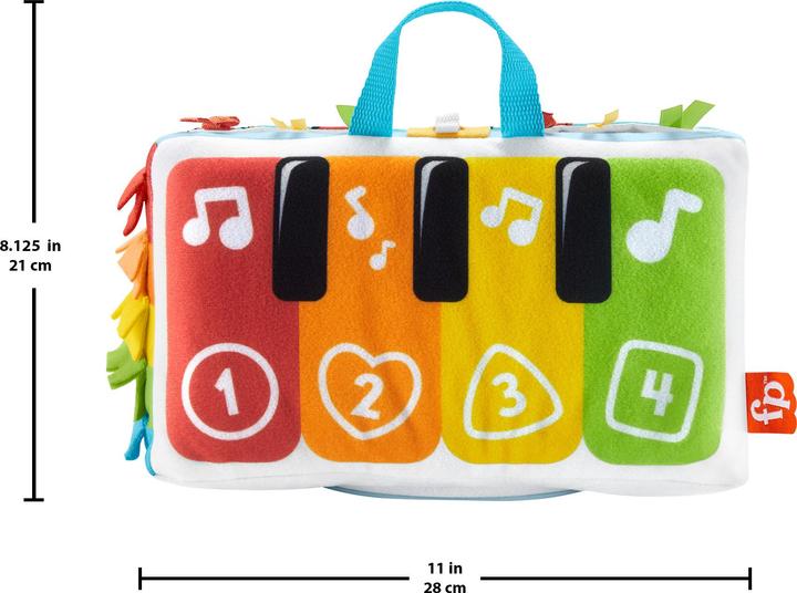 Actual product image Fisher-Price Kick & Play® Soft Piano (German)