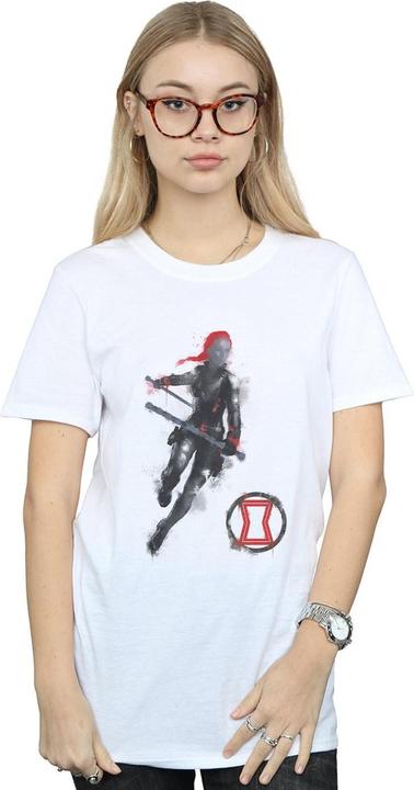 Produktbild Avengers Endgame Painted Black Widow TShirt (L)