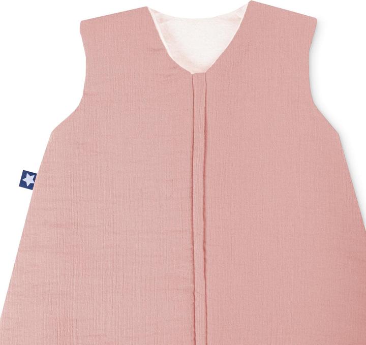 Produktbild Julius Zöllner Schlafsack Jumper Musselin, Dusty Rose (92 cm)