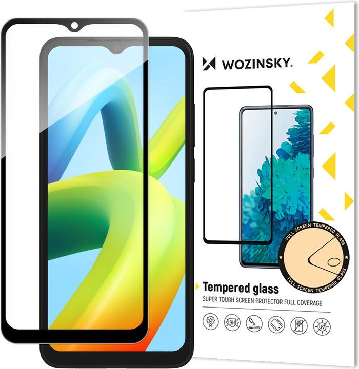 Produktbild Wozinsky Full Glue Tempered Glass für Xiaomi Redmi A2 / Redmi A1 (1 Stück, Xiaomi Redmi A1, Xiaomi Redmi A2)