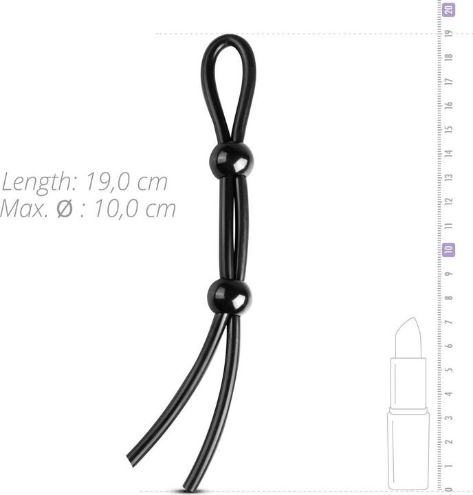 Image du produit Easytoys Double cockring réglable (10 cm)