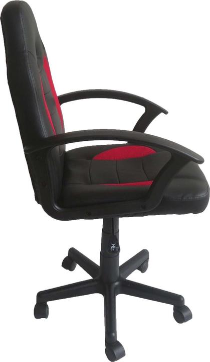 Immagine prodotto HTI-Living Sedia da scrivania regolabile in altezza Daytona Junior nero-rosso