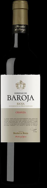 Actual product image Heredad de Baroja Crianza (2017)
