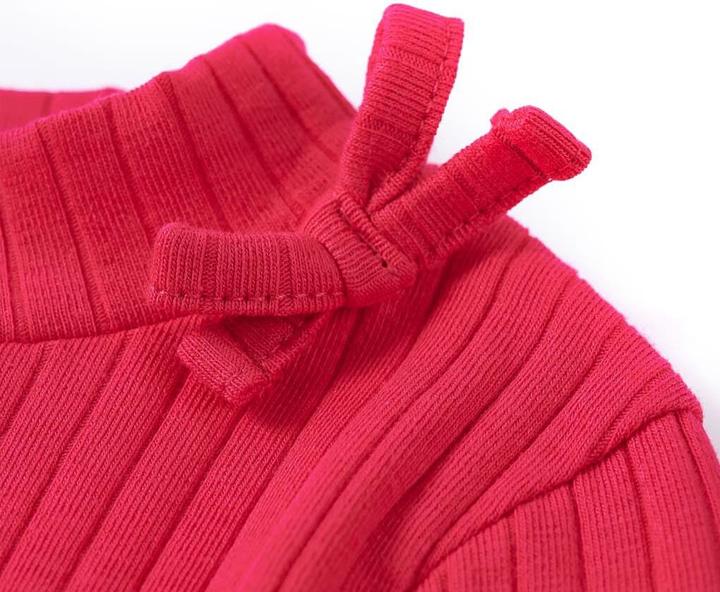 Produktbild VidaXL Kinder-Langarmshirt Knallrosa 116,Material: 95 % Baumwolle (116)