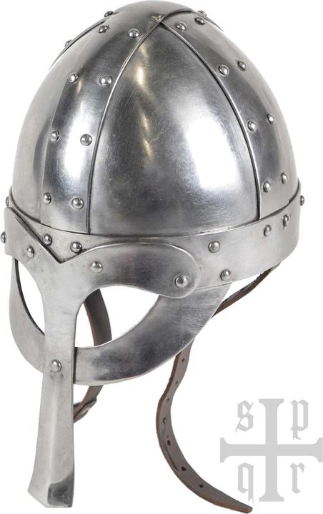 Immagine prodotto SPQR Casco a maschera Viking con nasale lungo da 2 mm in acciaio