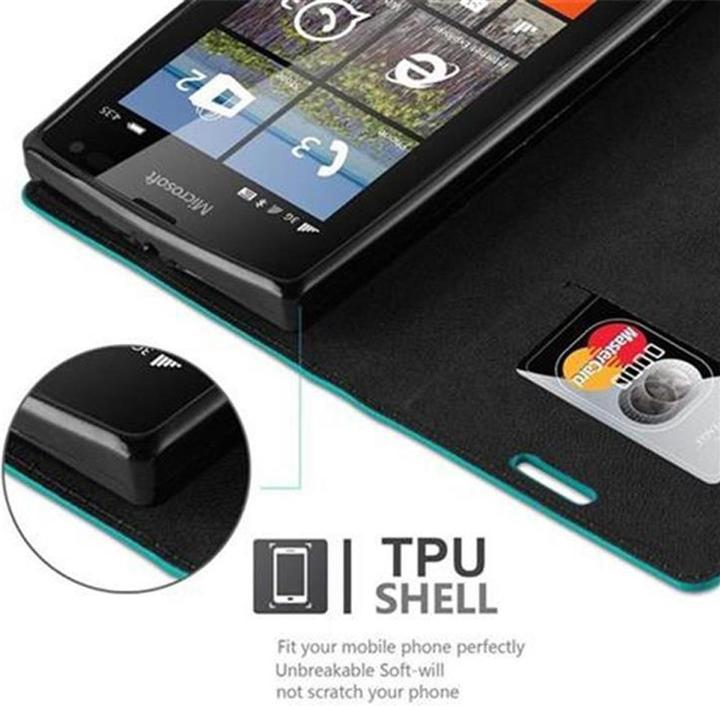 Productafbeelding Cadorabo Boek Onzichtbare Magneethoes (Nokia Lumia 435)