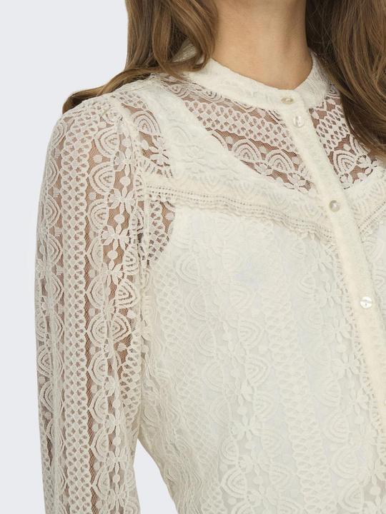 Image du produit Only Coupe normale Col de chemise Poignets avec bouton Chemise (L)