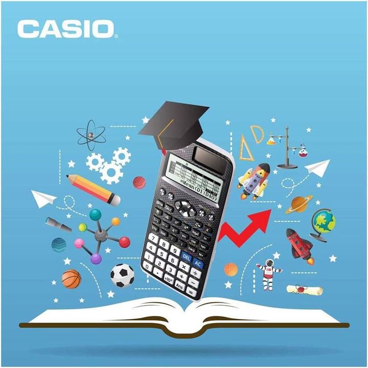 Actual product image Casio Fx-991de X (Batteries, Solar cells)