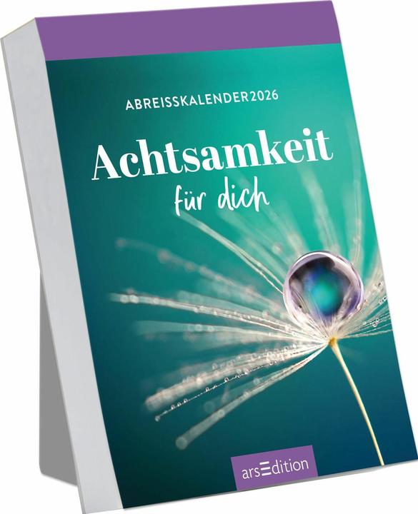 Produktbild Abreisskalender Achtsamkeit für dich 2026 (Harter Einband, Deutsch)