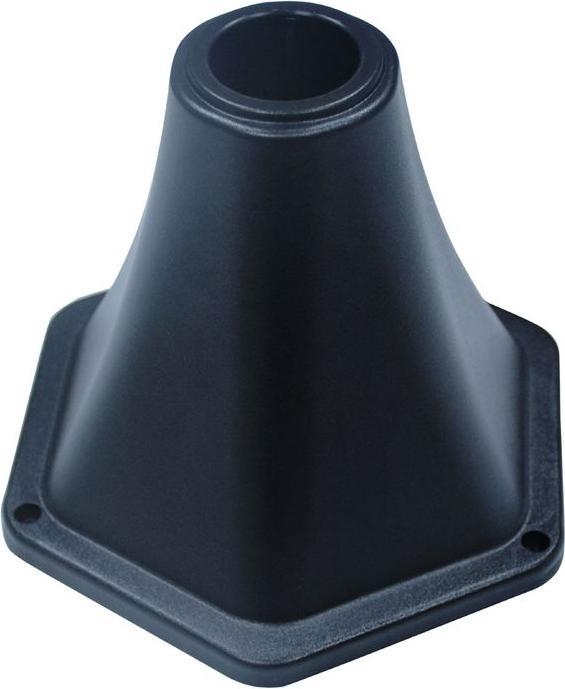 Image du produit Swisshandel24 Lampe solaire de jardin Lampe à 3 têtes avec base de pot de fleurs Étanche Acier inoxydable 60 x 55 (IP44)