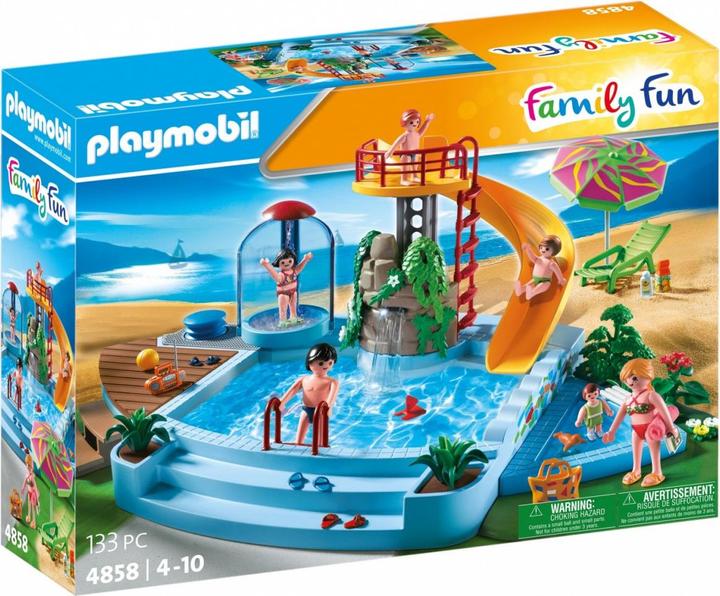 Produktbild Playmobil Freibad mit Rutsche (4858, Playmobil Family Fun)