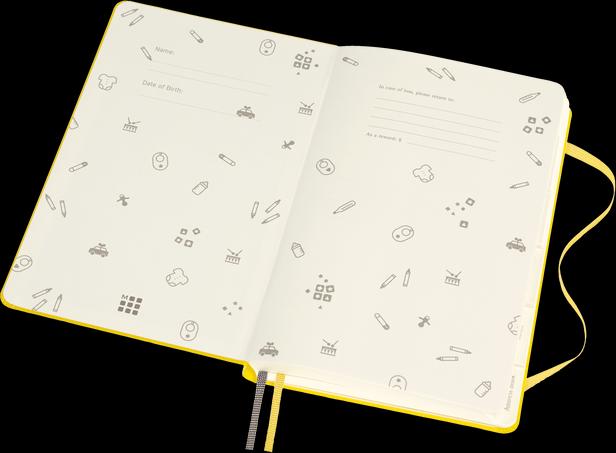 Actual product image Moleskine Passion Journal (A5, Special ruling, Hardcover)