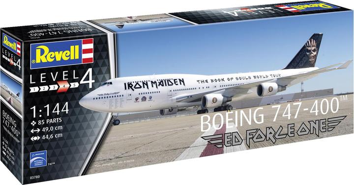 Actual product image Revell Boeing 747-400 Ed Force One
