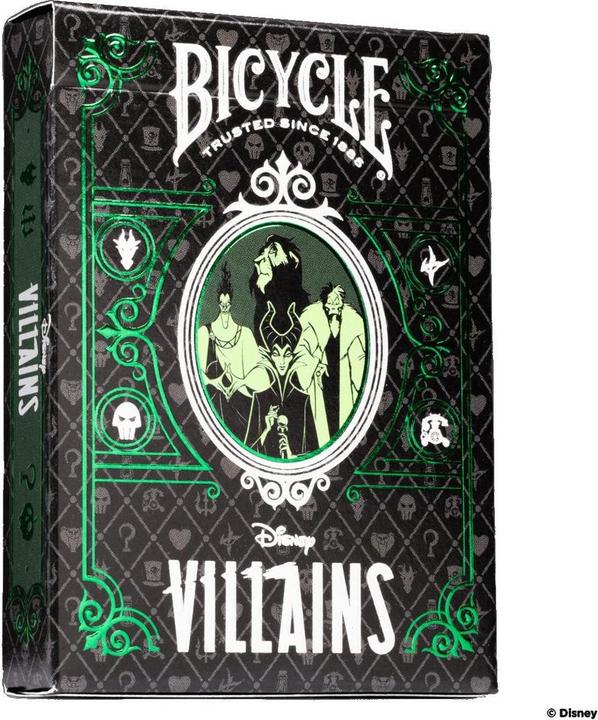 Actual product image Bicycle Disney - Green Villains (German)